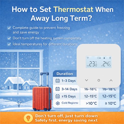 Come dovresti impostare il termostato quando sei lontano da casa per un perio...