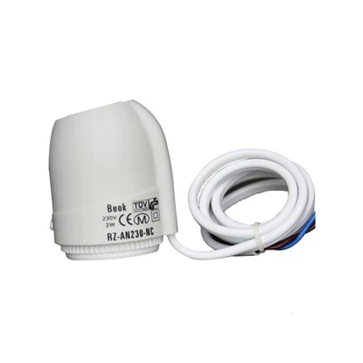 Attuatore termico elettrico di tipo normalmente chiuso RZ-AN230-NC