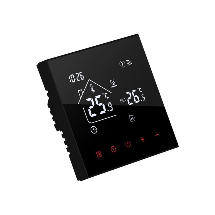 black wifi thermostat