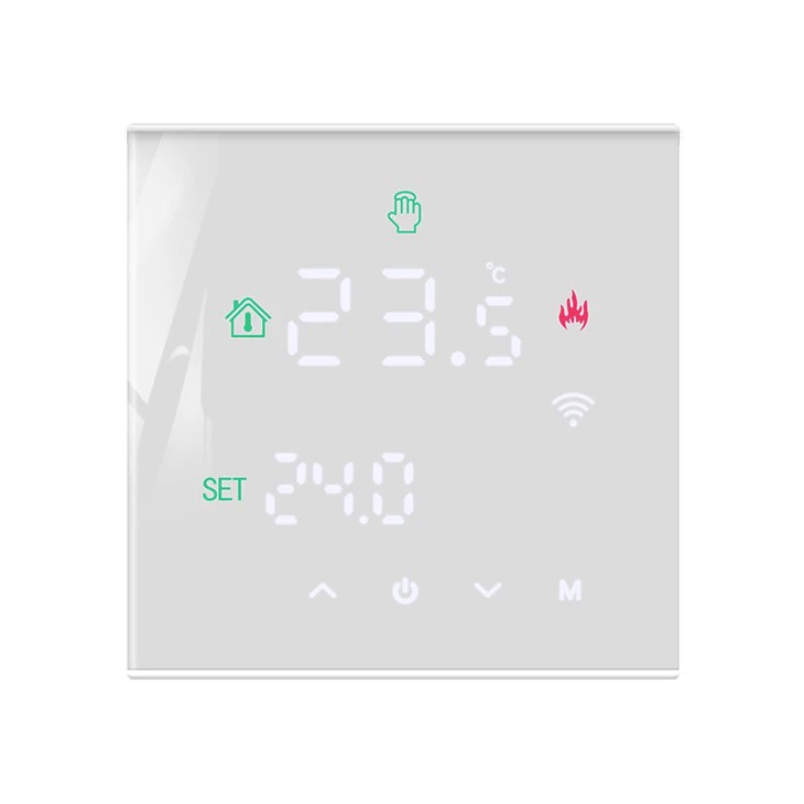 Termostato caldaia touch screen bianco TGW60-WIFI-WPB